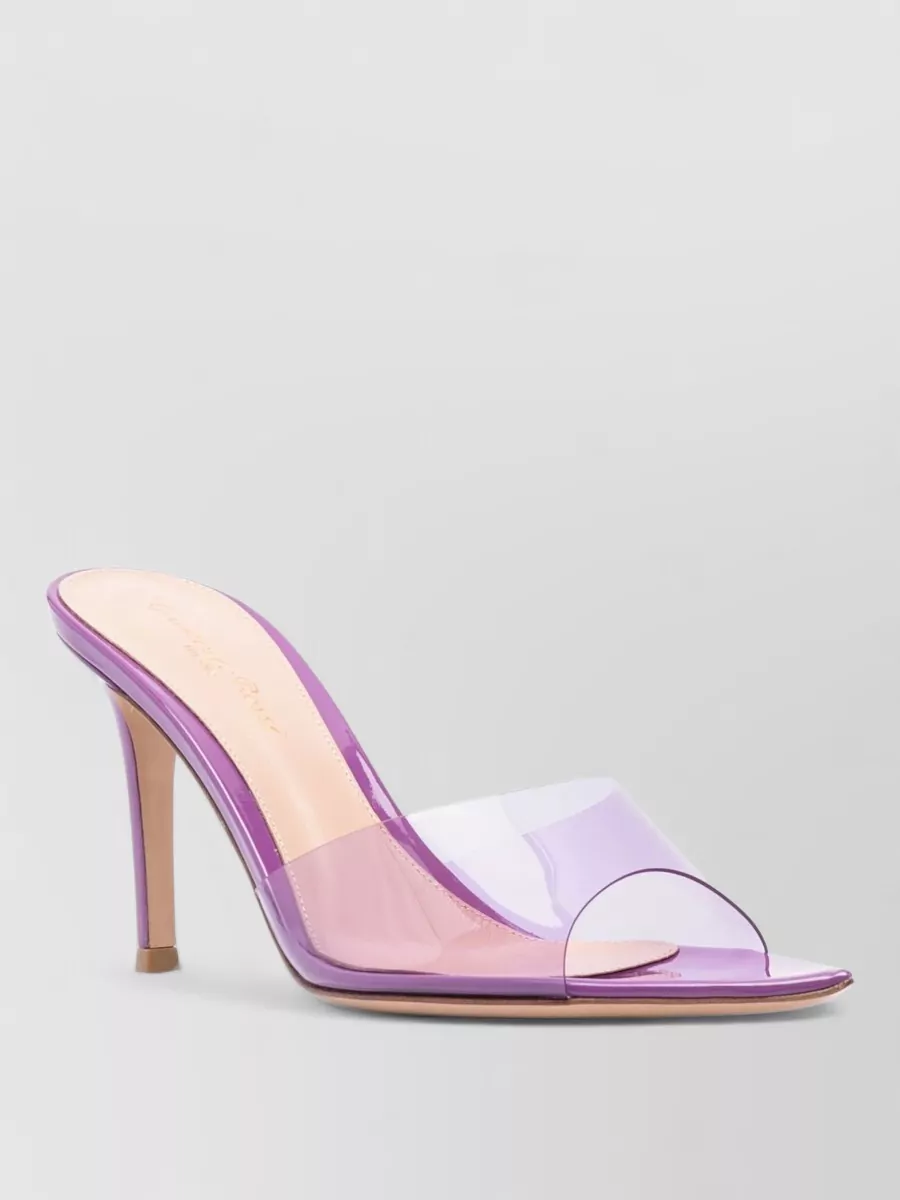 Gianvito Rossi plexiglass mules