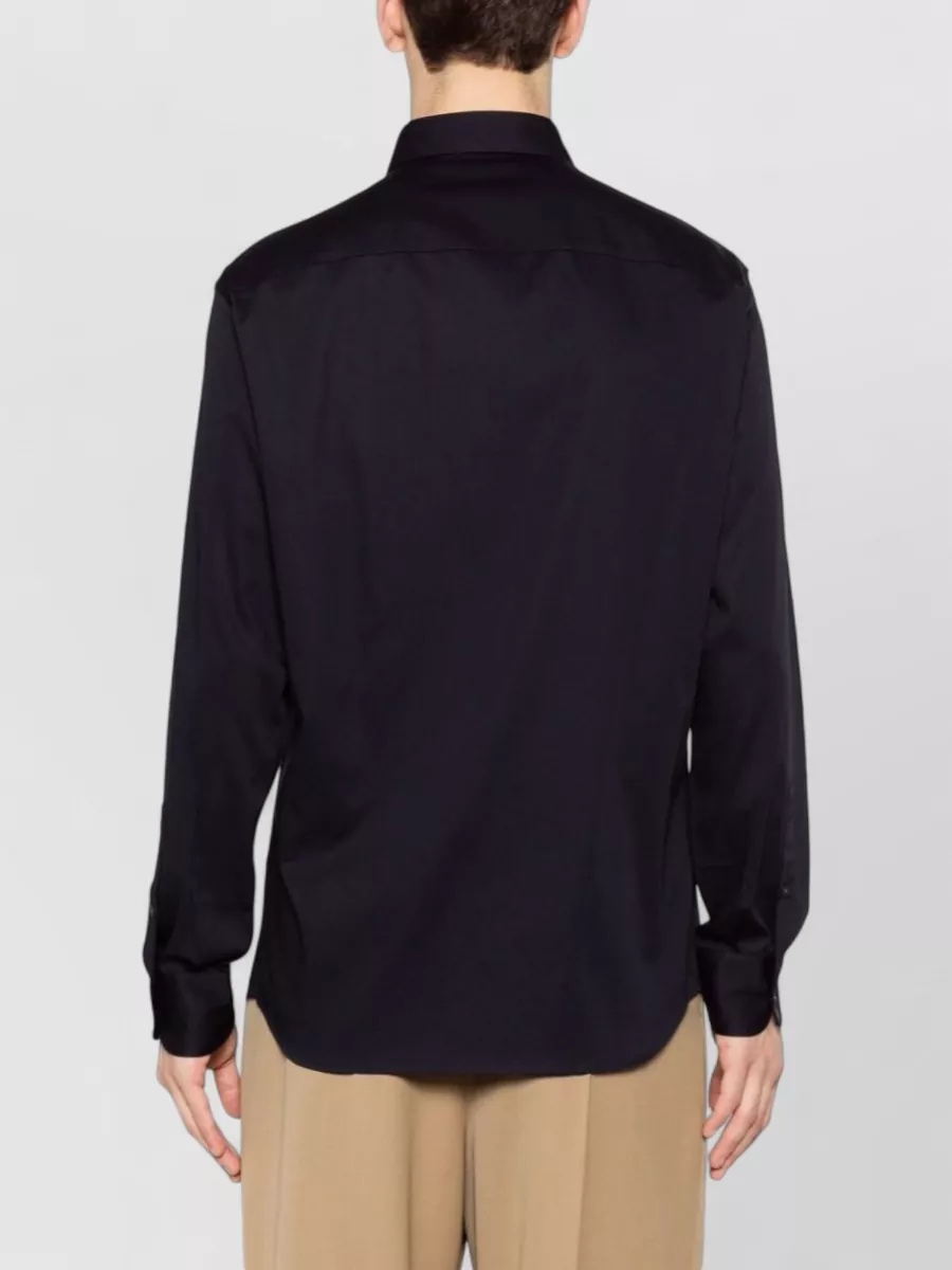 Emporio Armani Cotton Long-Sleeve Shirt
