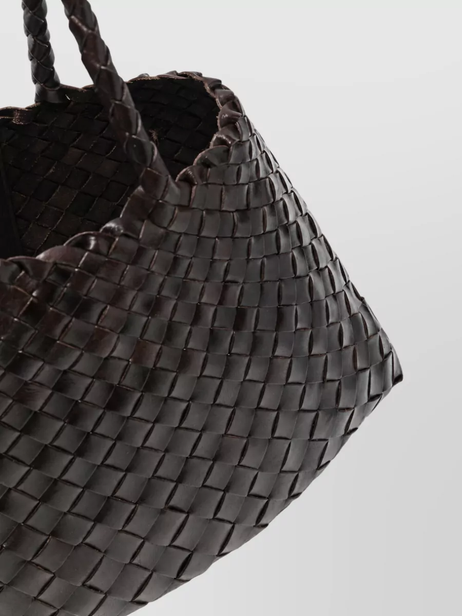 Dragon Diffusion Santa Croce Small Leather Tote Bag