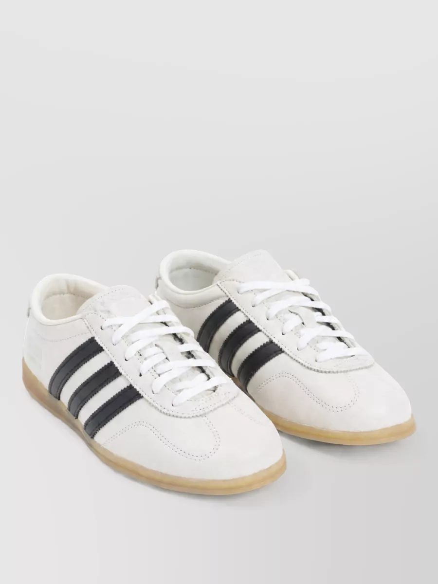 Adidas Originals leather lace-up sneakers