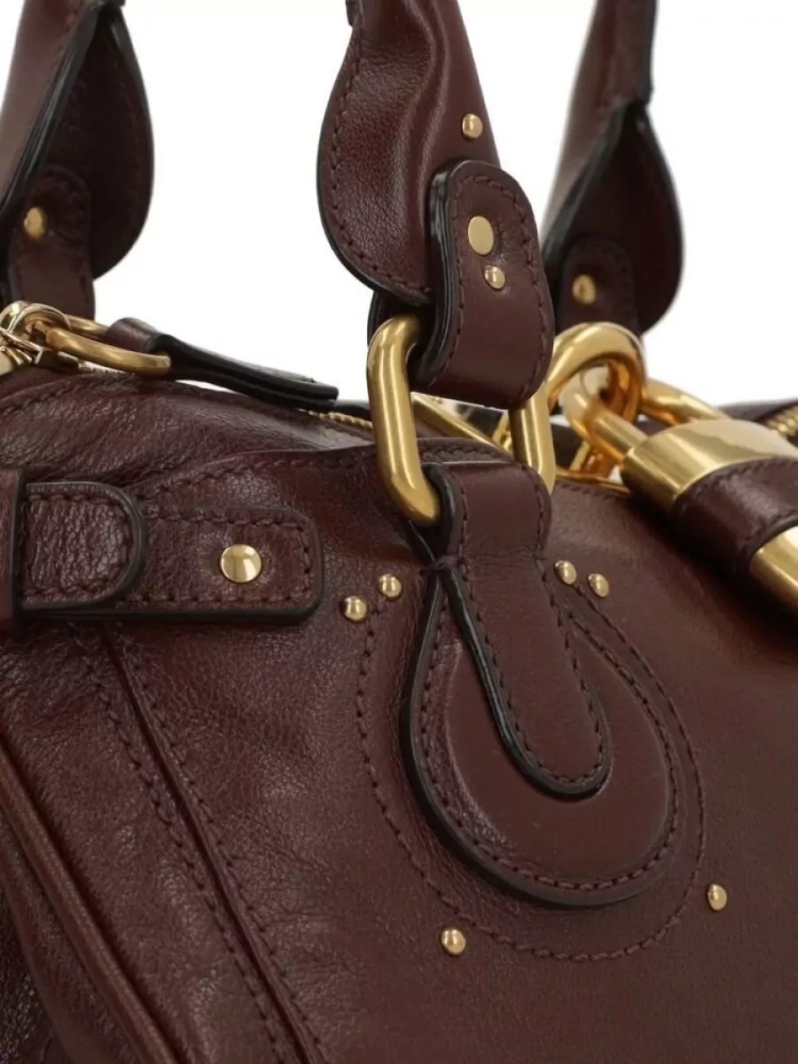 Chloé Na Leather Clutch Bag