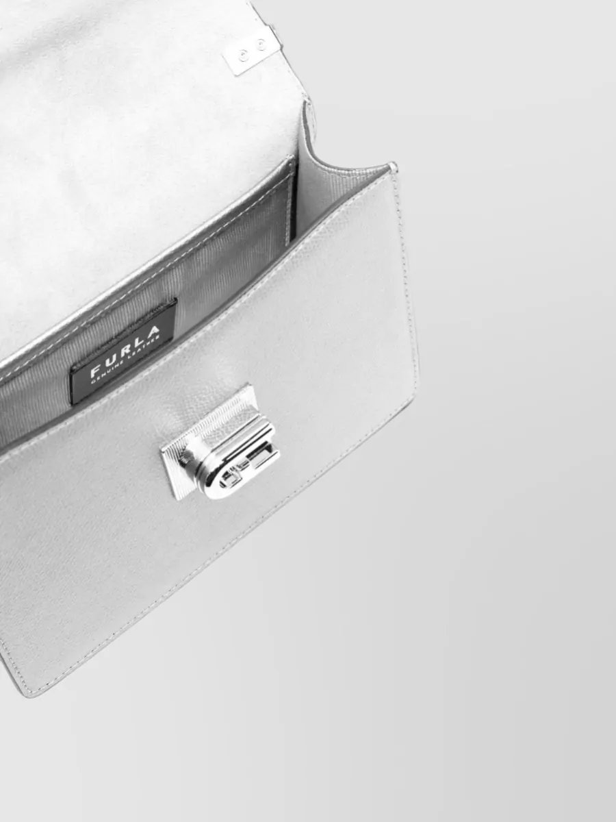 Furla 1927 Leather Clutch Bag