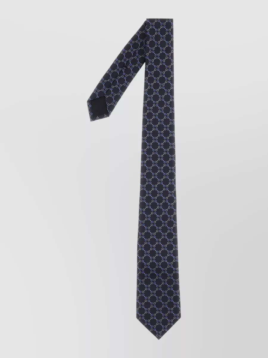 Gucci Silk Embroidered Tie