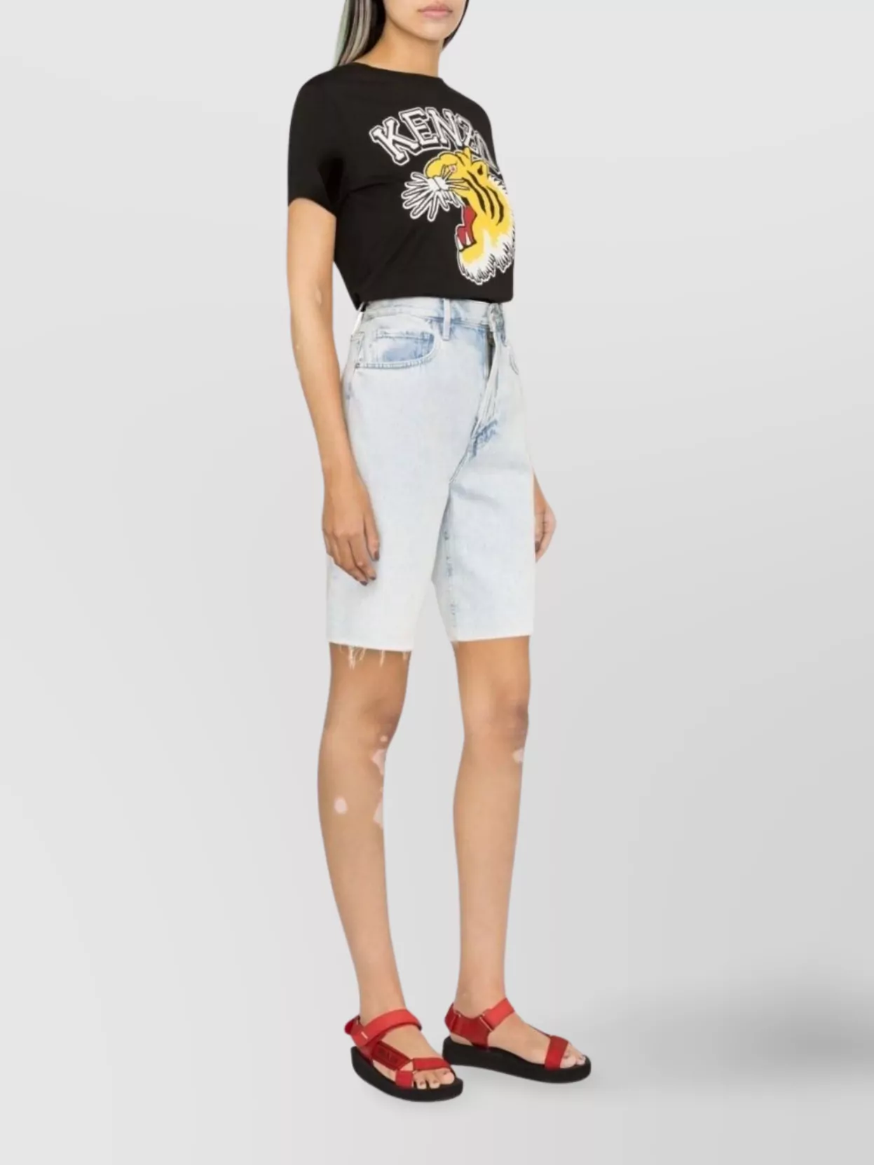 Kenzo Tiger Varsity Cotton T-Shirt
