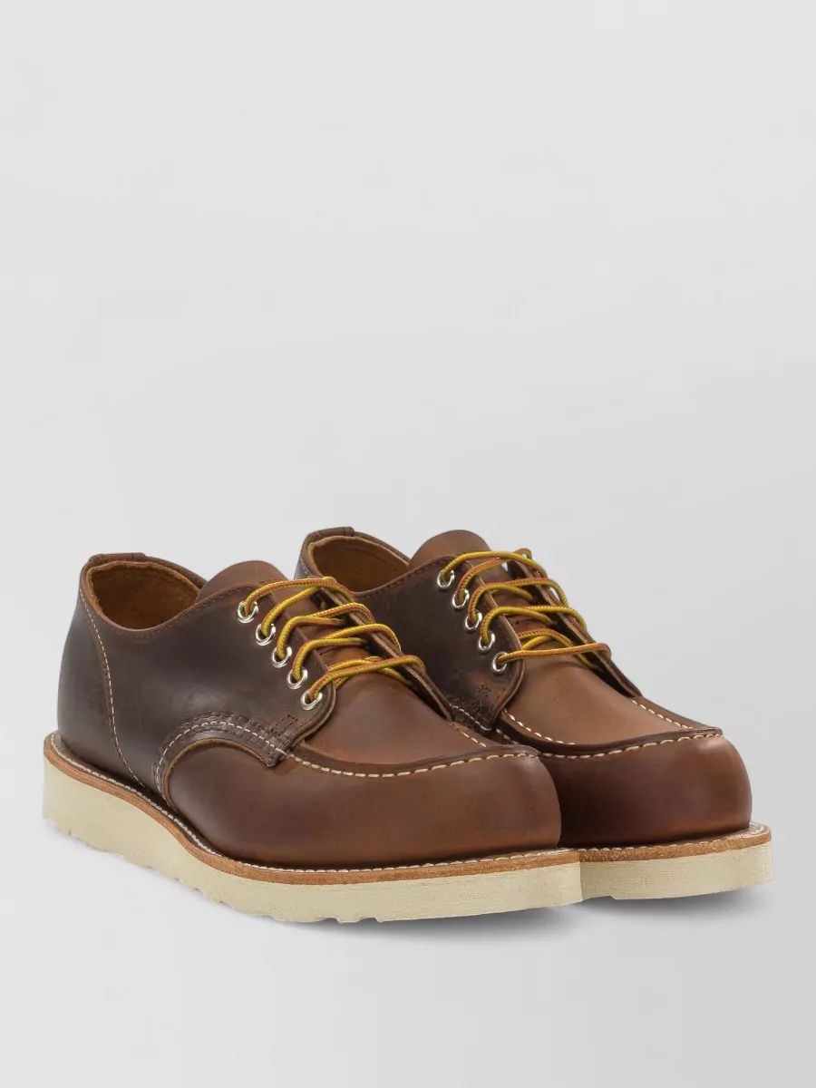 Red Wing Shoes Leather Lace-Up Oxford Shoes
