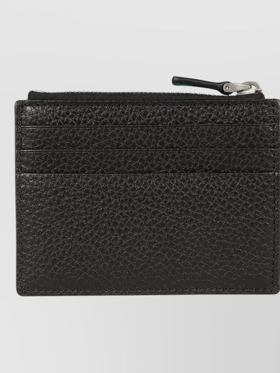 Valentino Garavani Leather Coin Purse Card Case