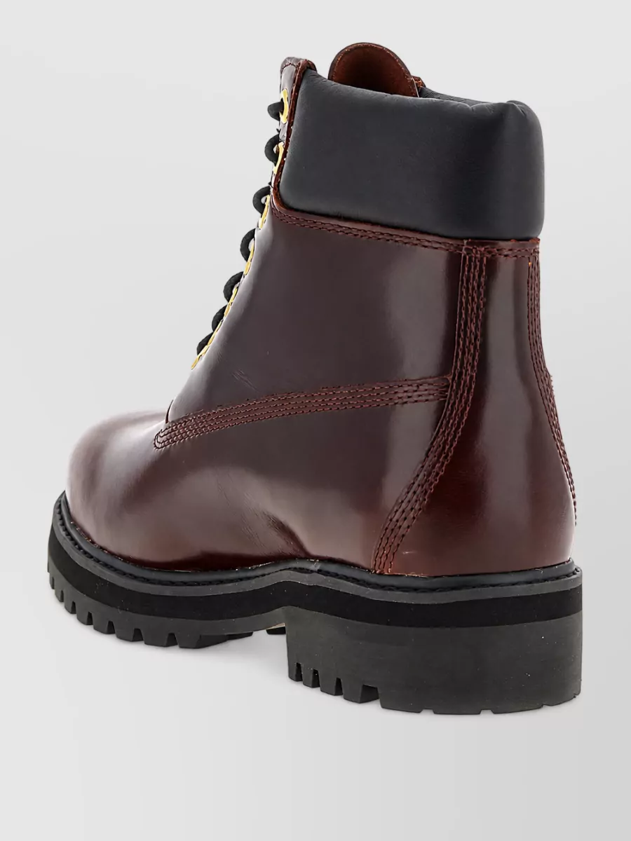 Timberland Leather Heritage Lace-Up Ankle Boots
