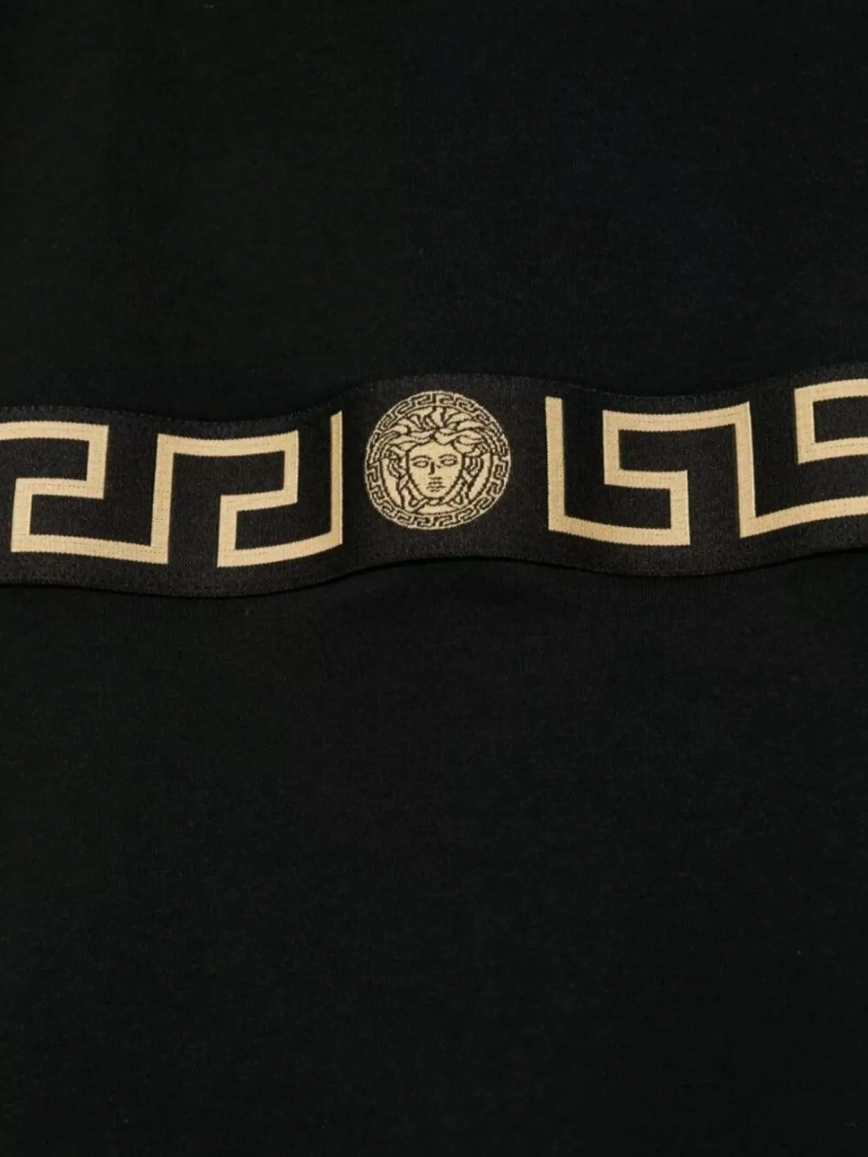 Versace Jumpsuit Border Elastic Waistband