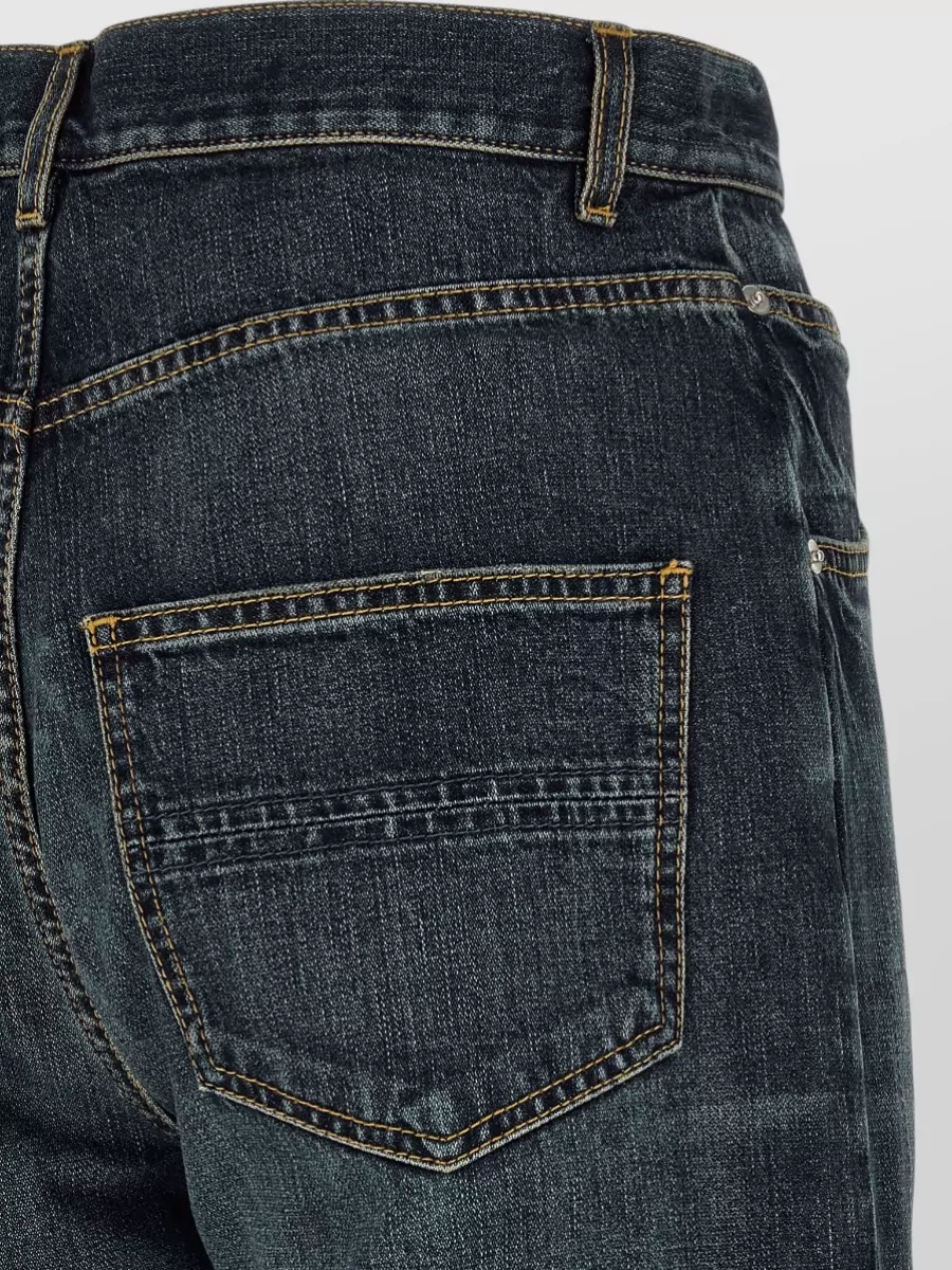 Namacheko Printed Straight-Leg Jeans
