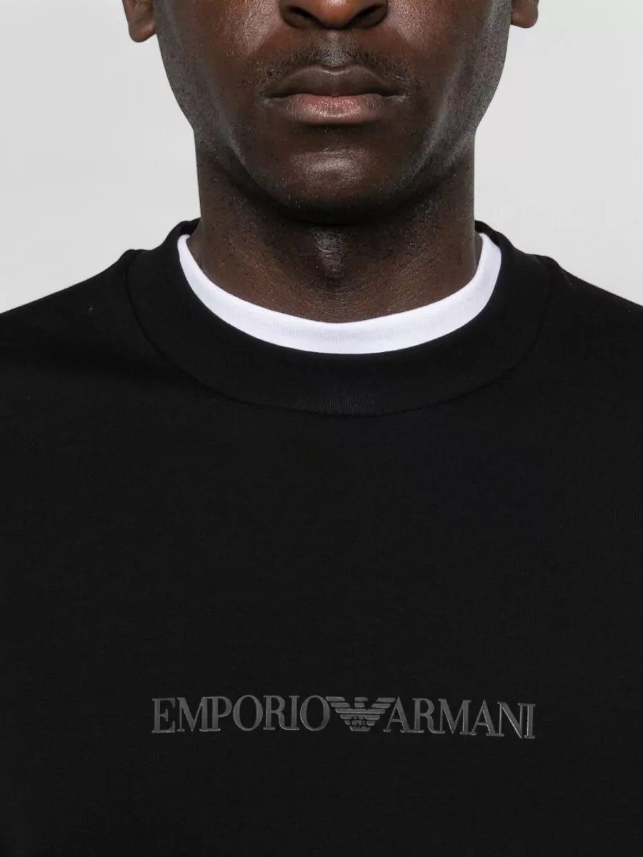 Emporio Armani Cotton Logo Sweatshirt