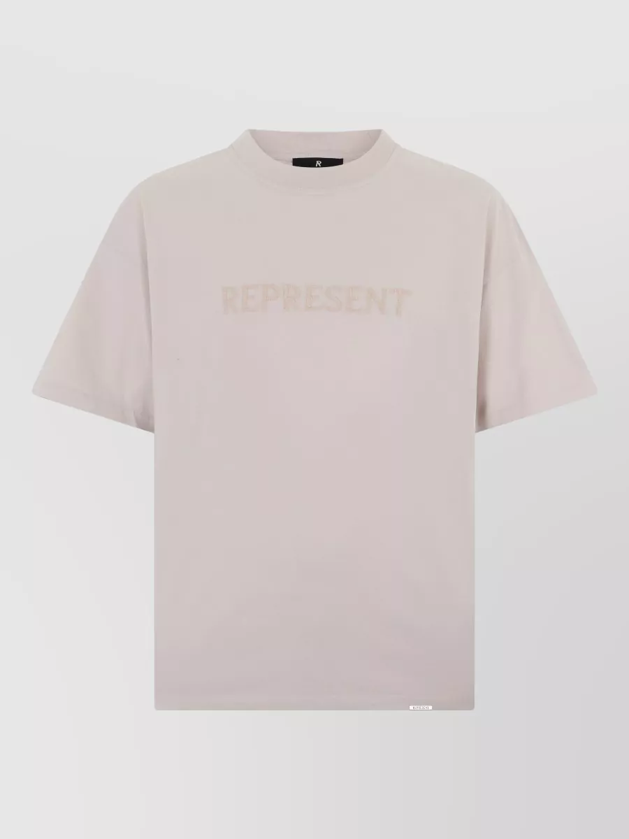 Represent embroidered logo t-shirt