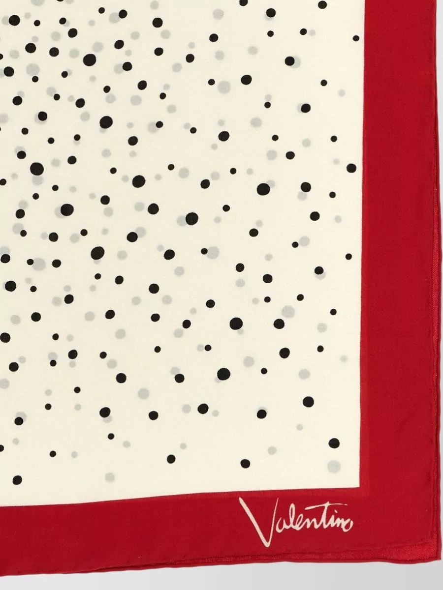 Valentino Garavani Silk Printed Scarf
