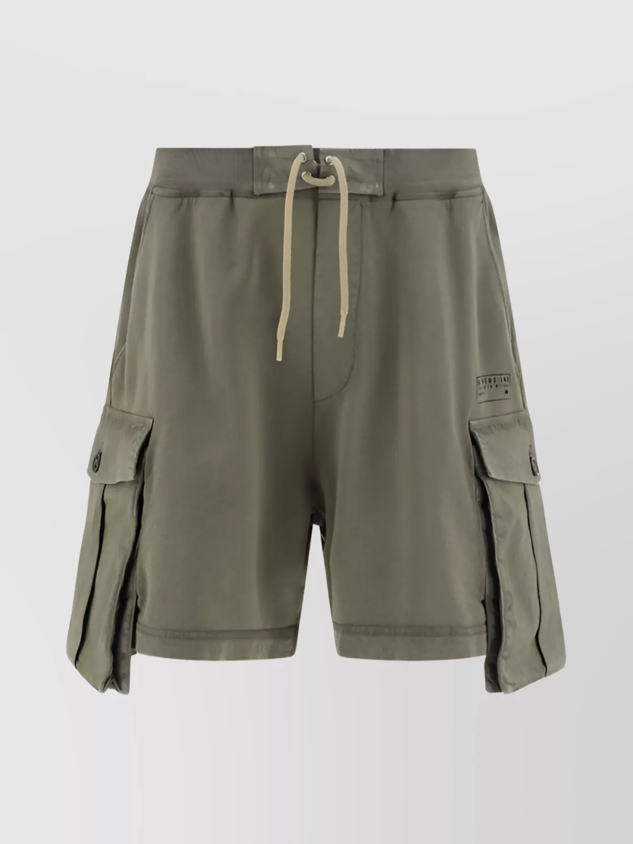 Dsquared2 Cargo Pocket Shorts Elasticated Waistband In Green