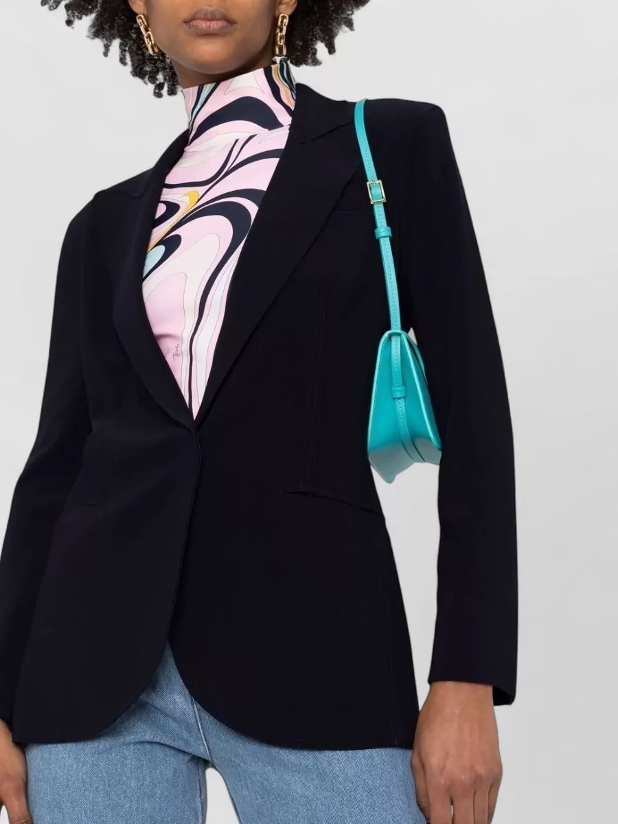 Norma Kamali Single-Breasted Blazer