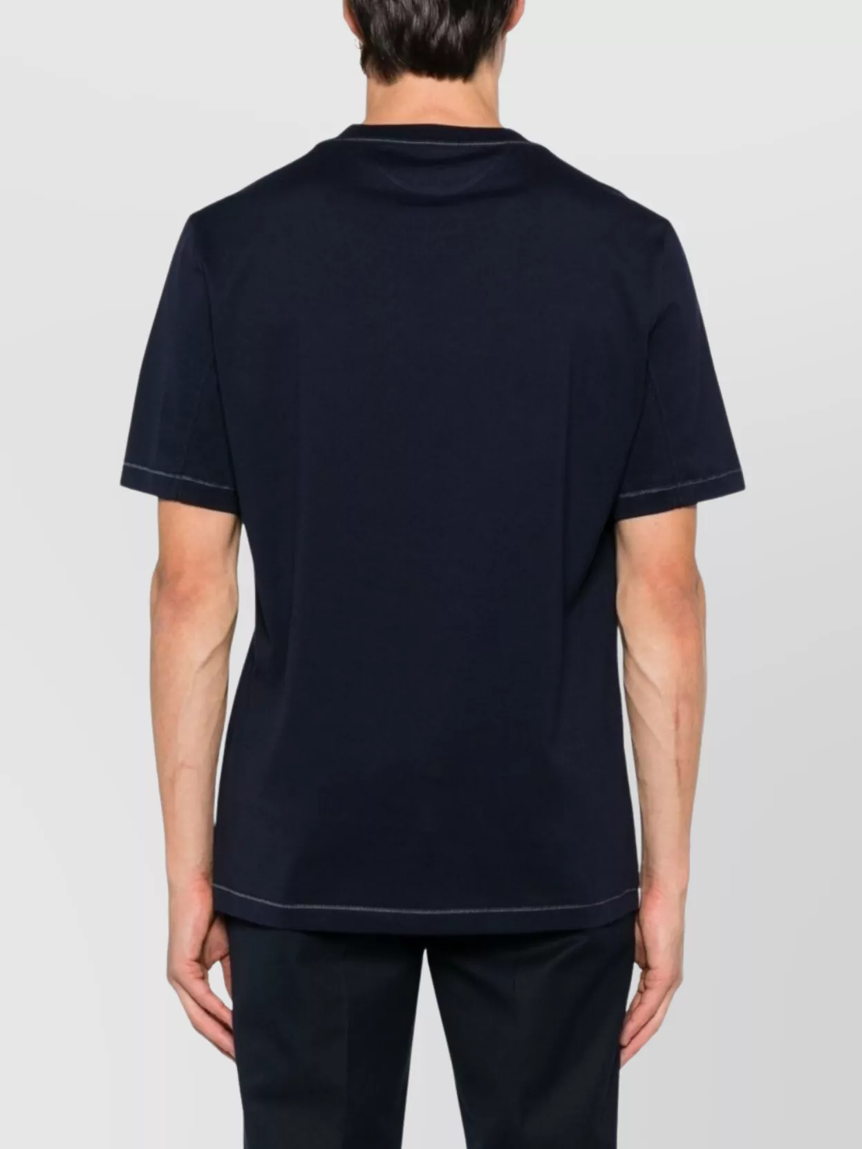 Brunello Cucinelli Cotton T-Shirt With Logo And Crew Neck