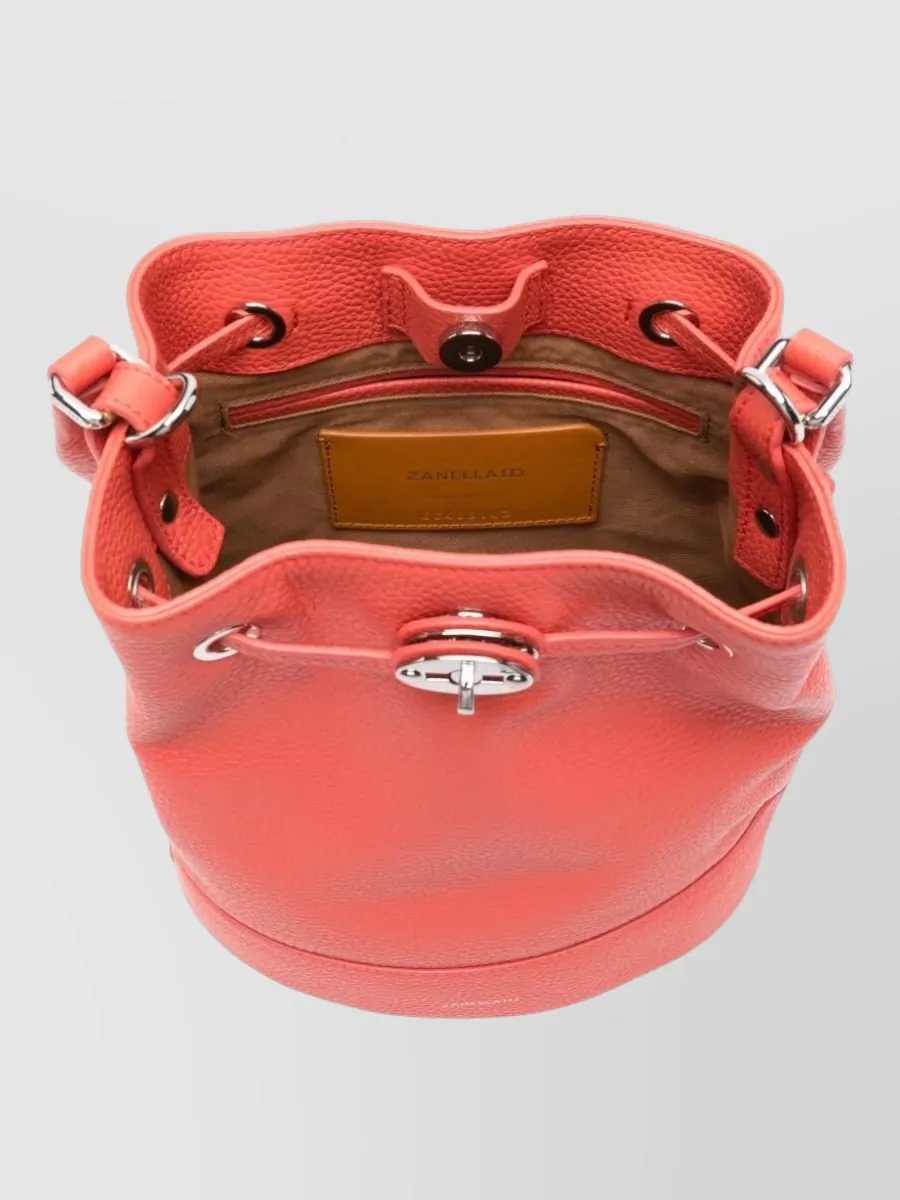 Zanellato Daily Small Leather Bucket Shoulder Bag
