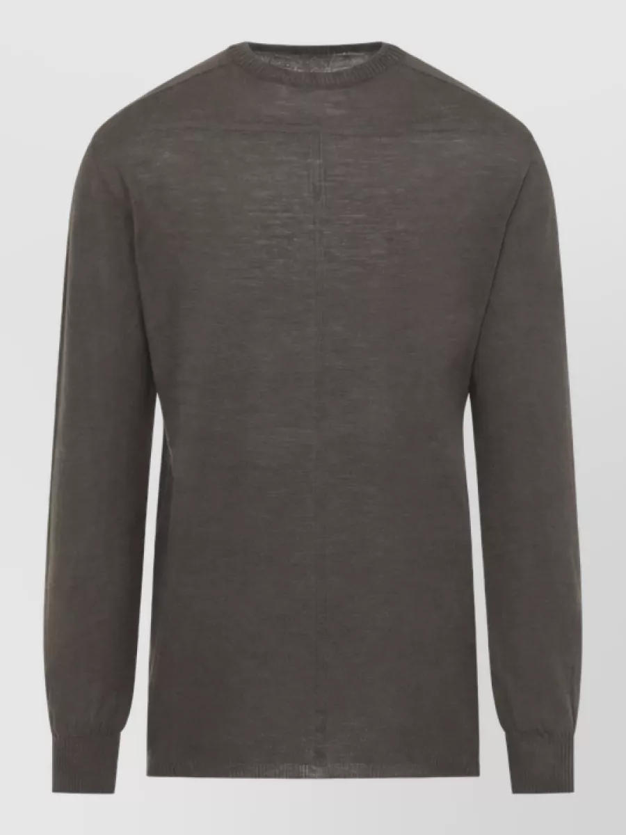 Rick Owens wool oversized t-shirt