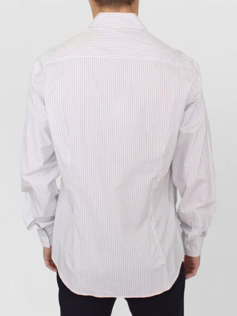 Ermanno Scervino Striped Regular-Fit Cotton Shirt