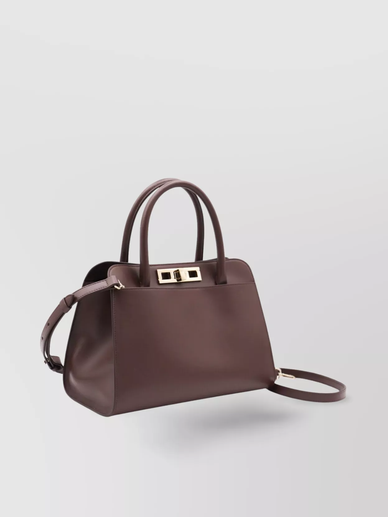 Fabiana Filippi Structured Top Handle Shoulder Bag