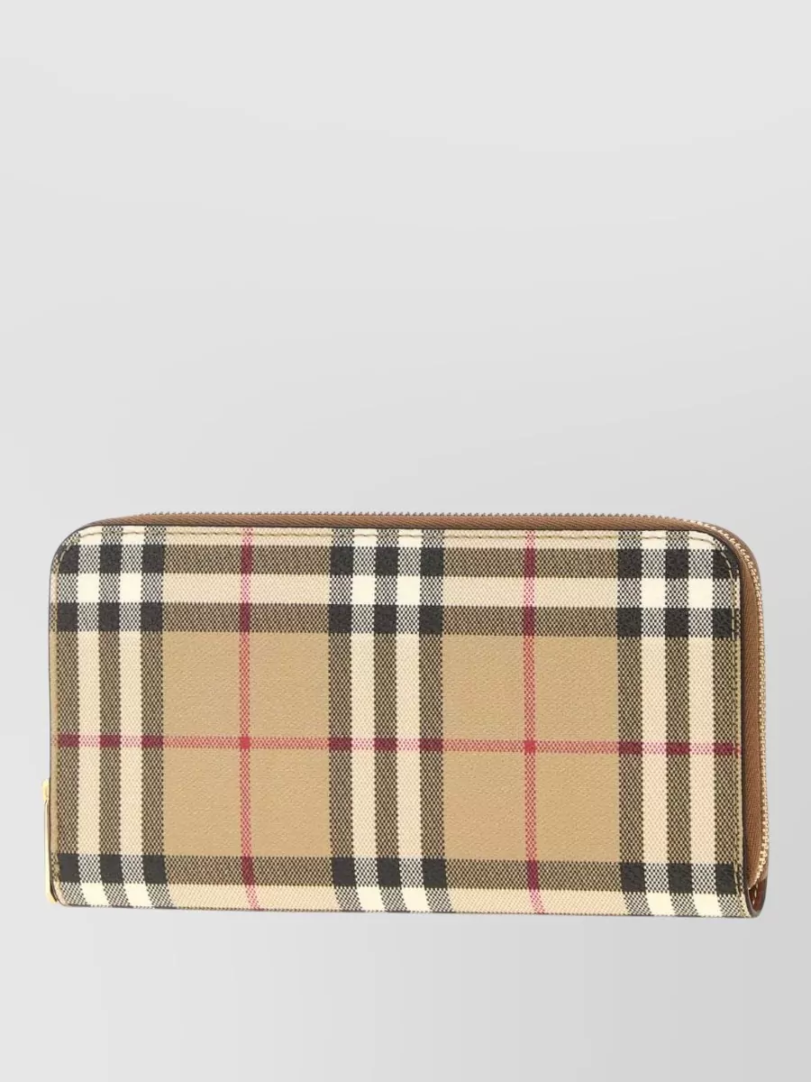 Burberry printed canvas wallet