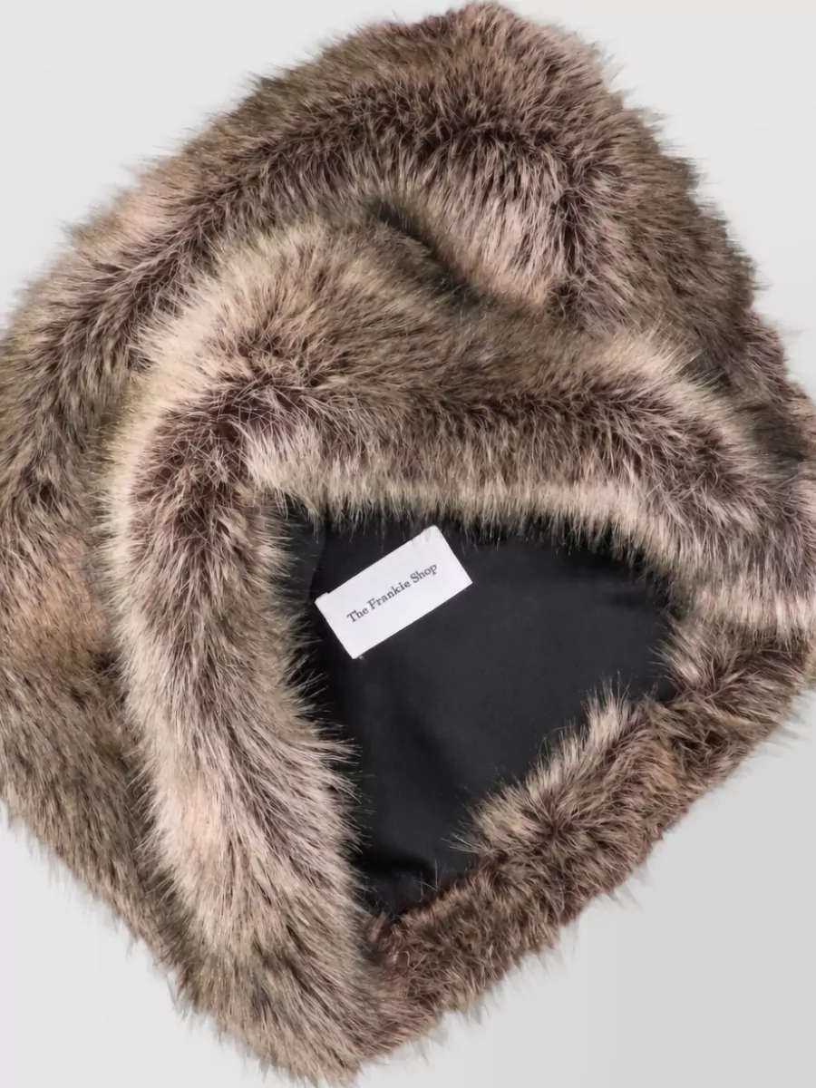 The Frankie Shop Faux Fur Scarf
