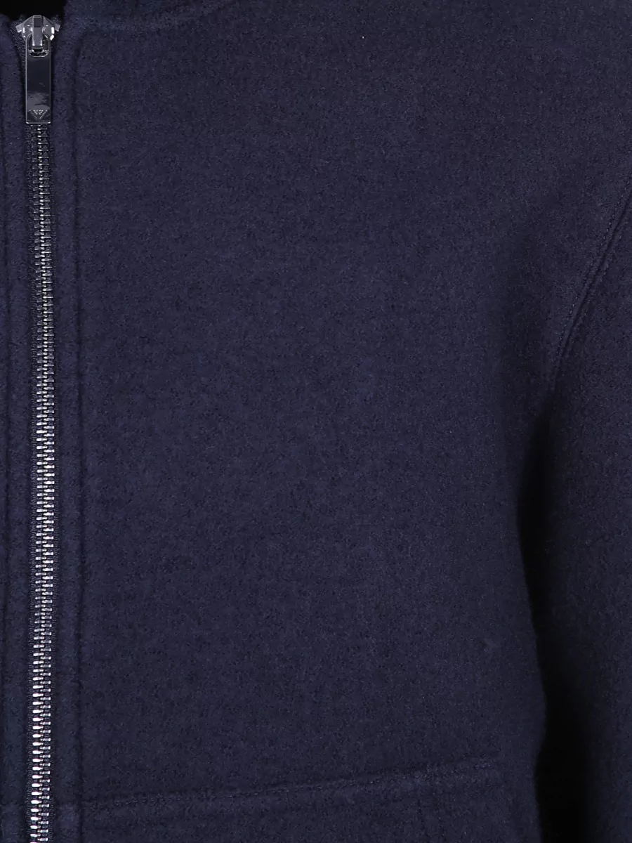 Emporio Armani Zip Hoodie Sweatshirt