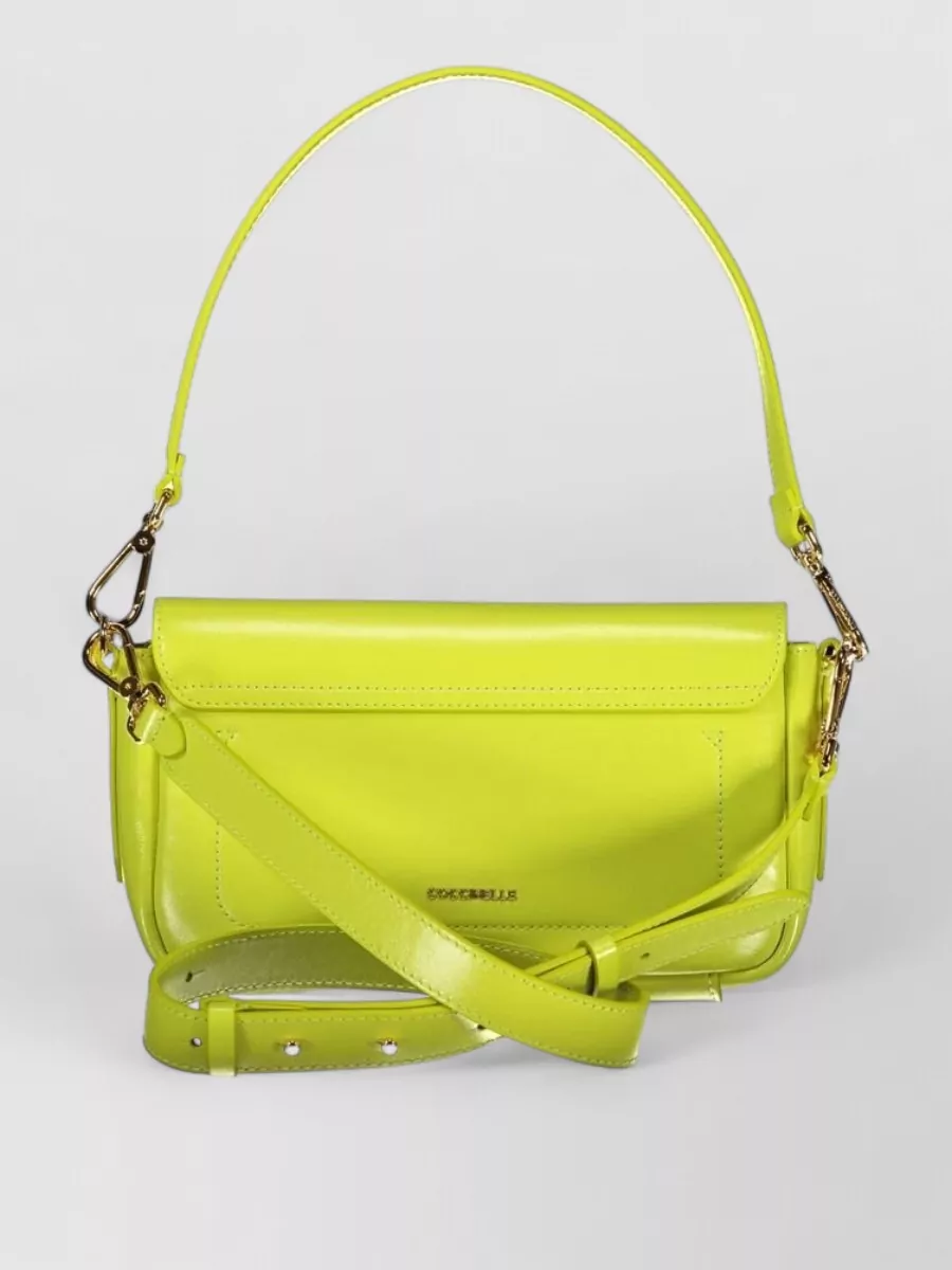 Coccinelle leather clutch bag