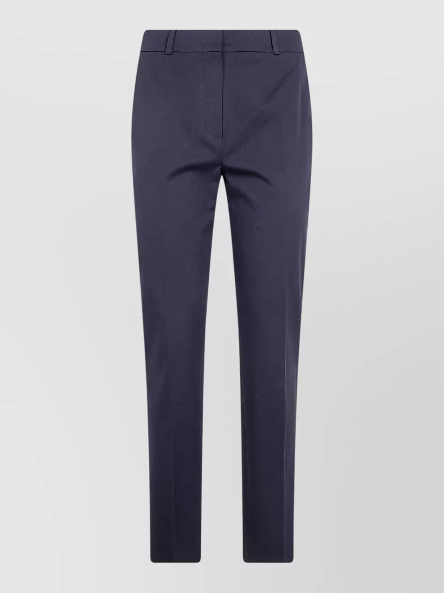 S Max Mara Cotton stretch tailored trousers