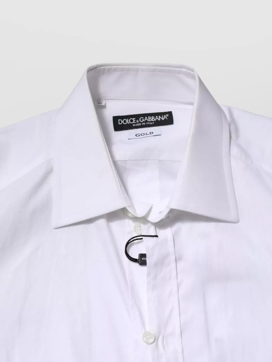 Dolce&Gabbana Cotton Long-Sleeve Dress Shirt