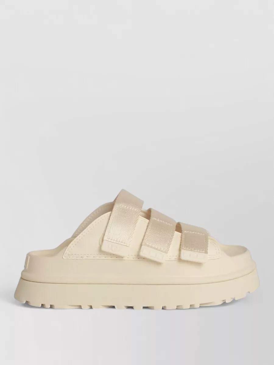 Ugg platform slide sandals