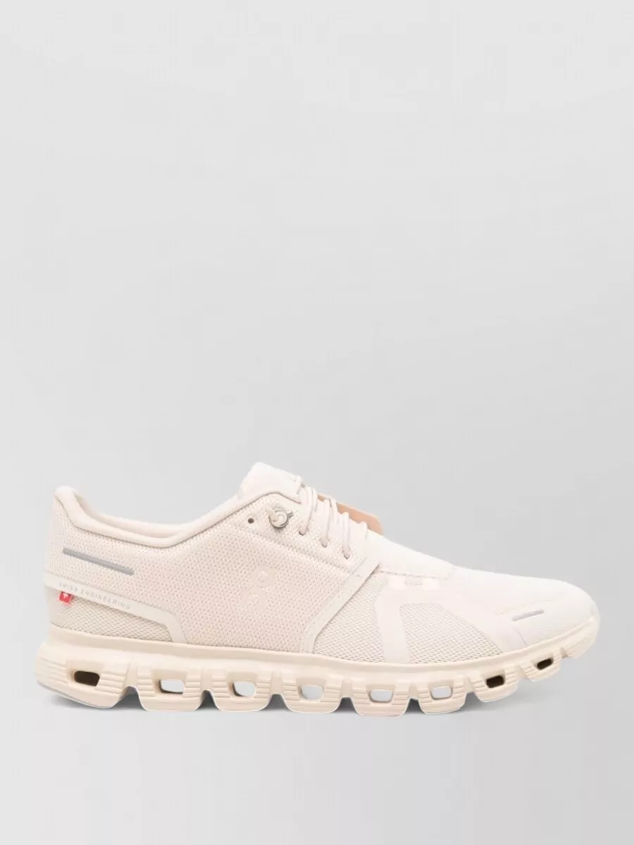 On Cloud Six Mesh Panel Sneakers