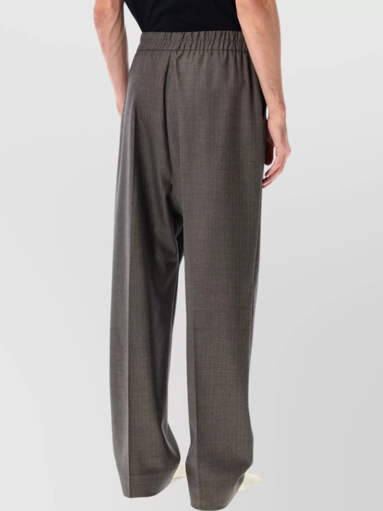 Fear Of God Relaxed Fit Wool Trousers Pleated