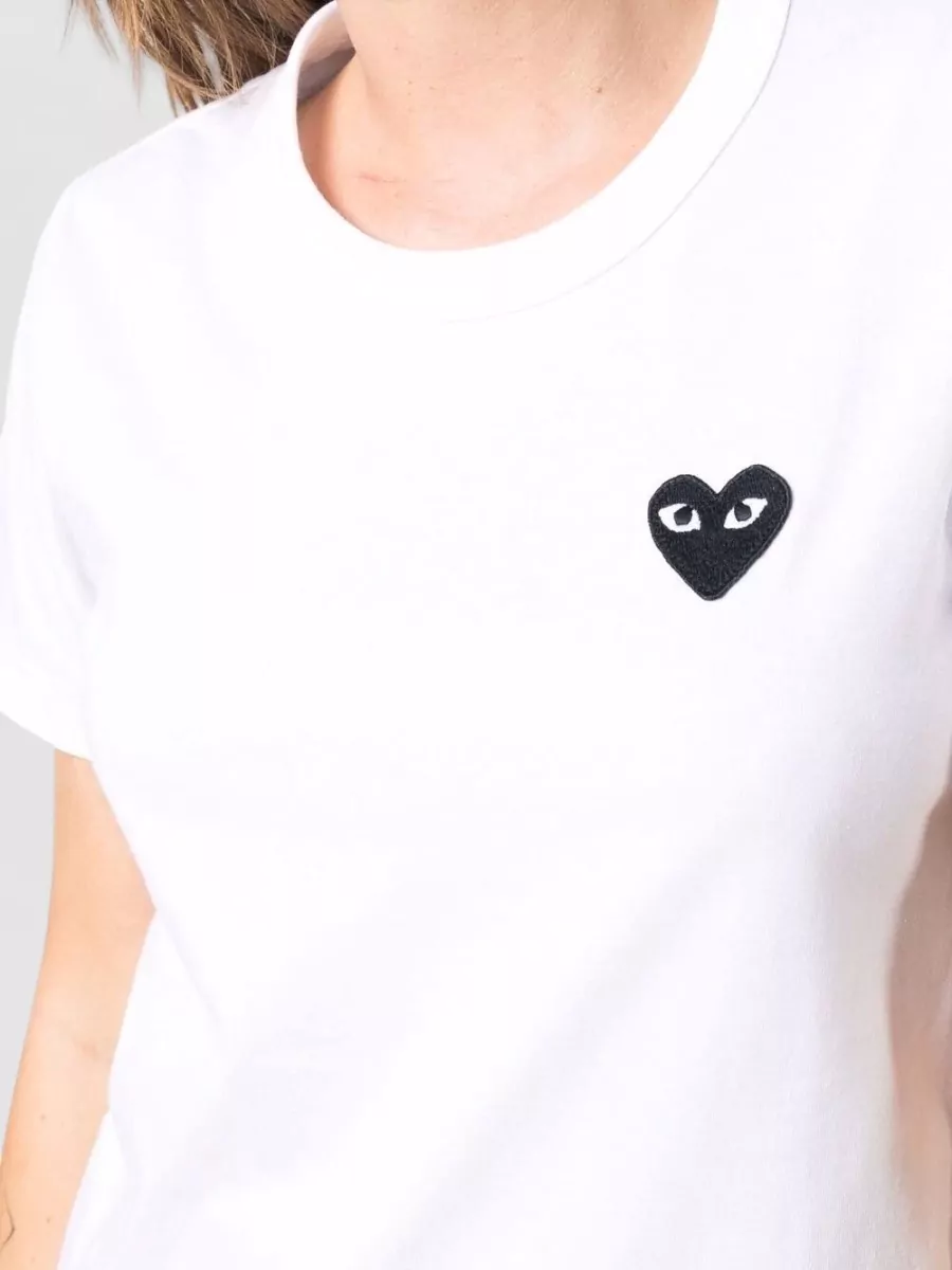 Comme Des Garçons Cotton Logo T-Shirt