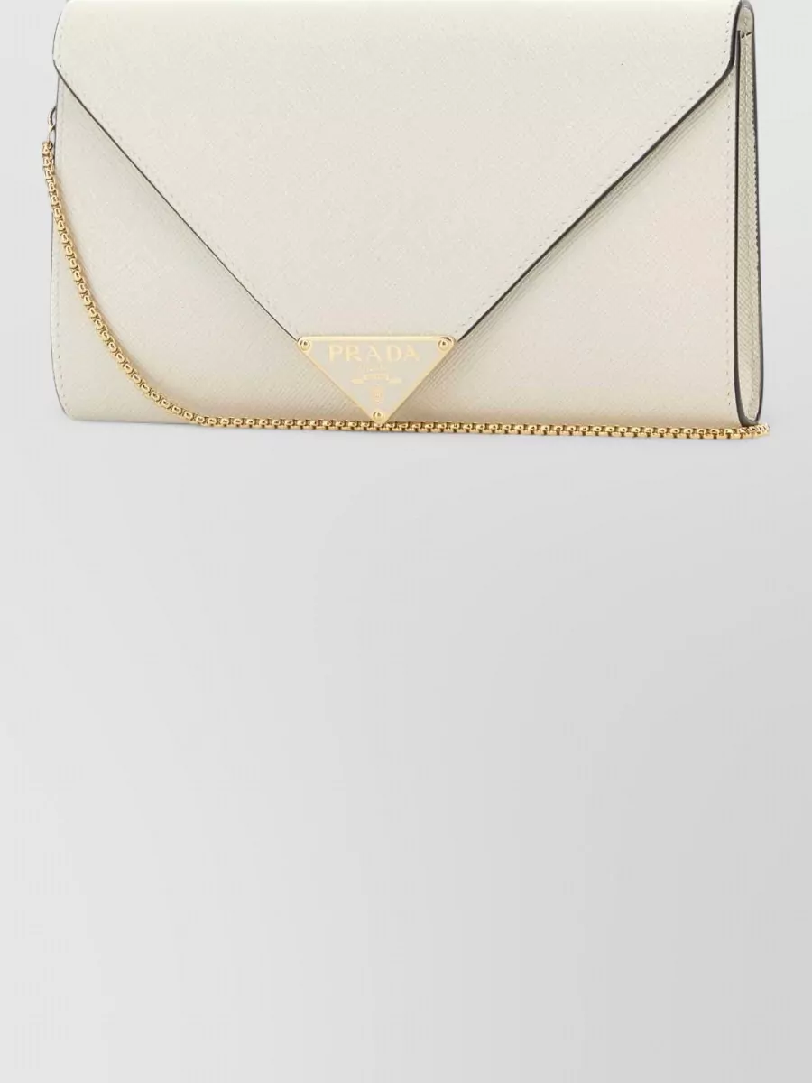 Prada Mini Leather Clutch Bag
