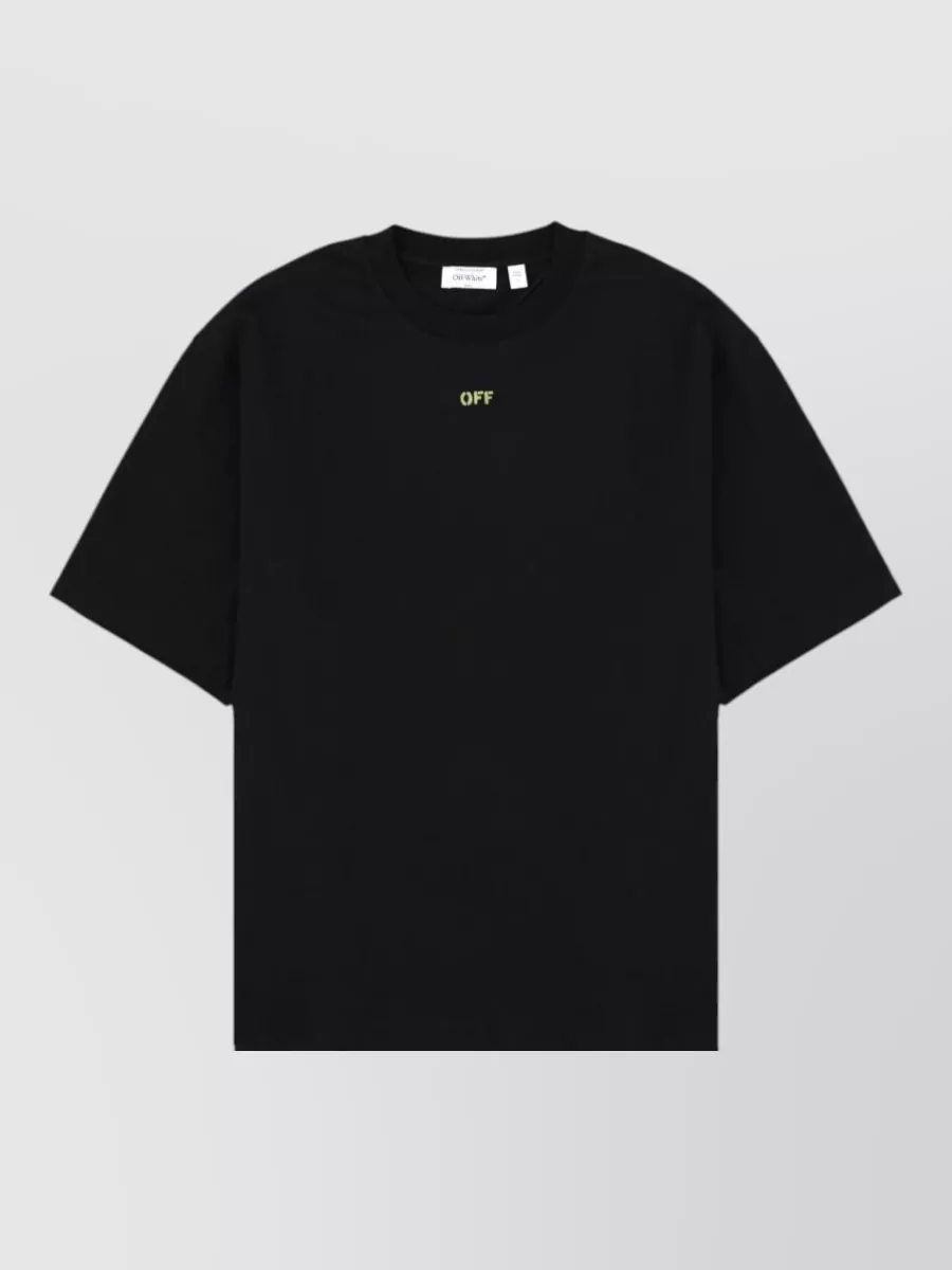 Off-White logo print t-shirt