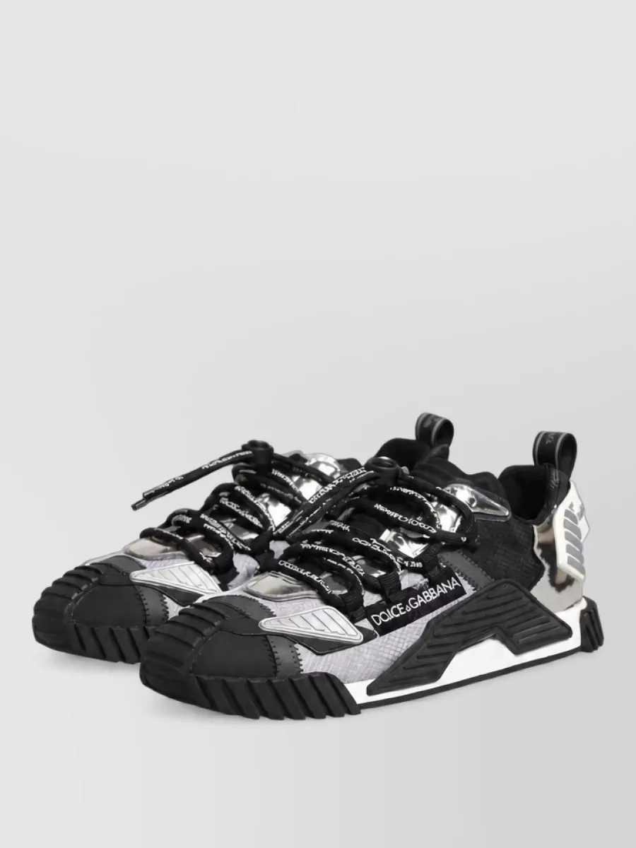 Dolce&Gabbana Leather Low-Top Sneakers