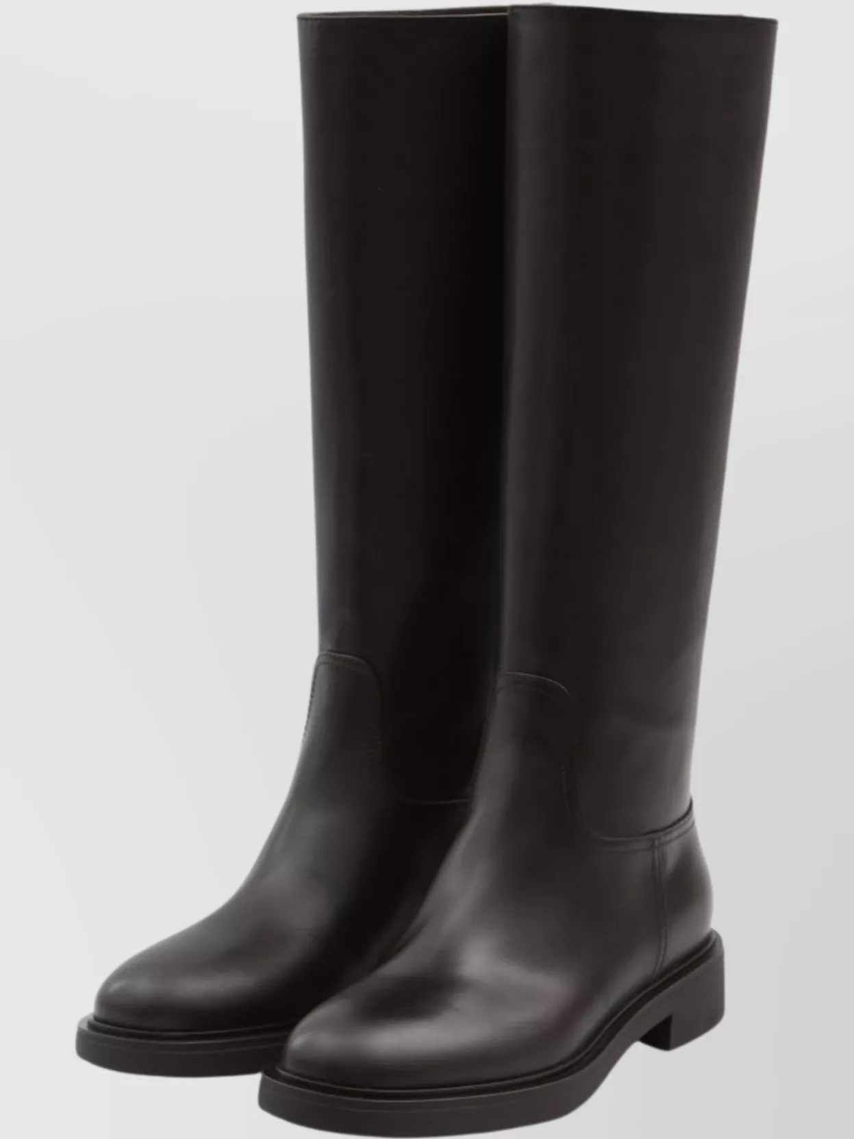 Gianvito Rossi Ascott Knee-High Boots In Calf Leather