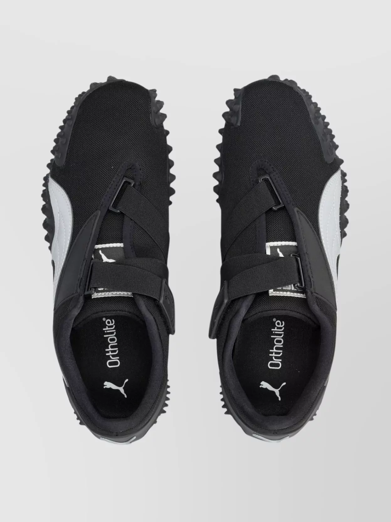 Puma Sneakers Featuring Contrast Panel And Textured Sole Design