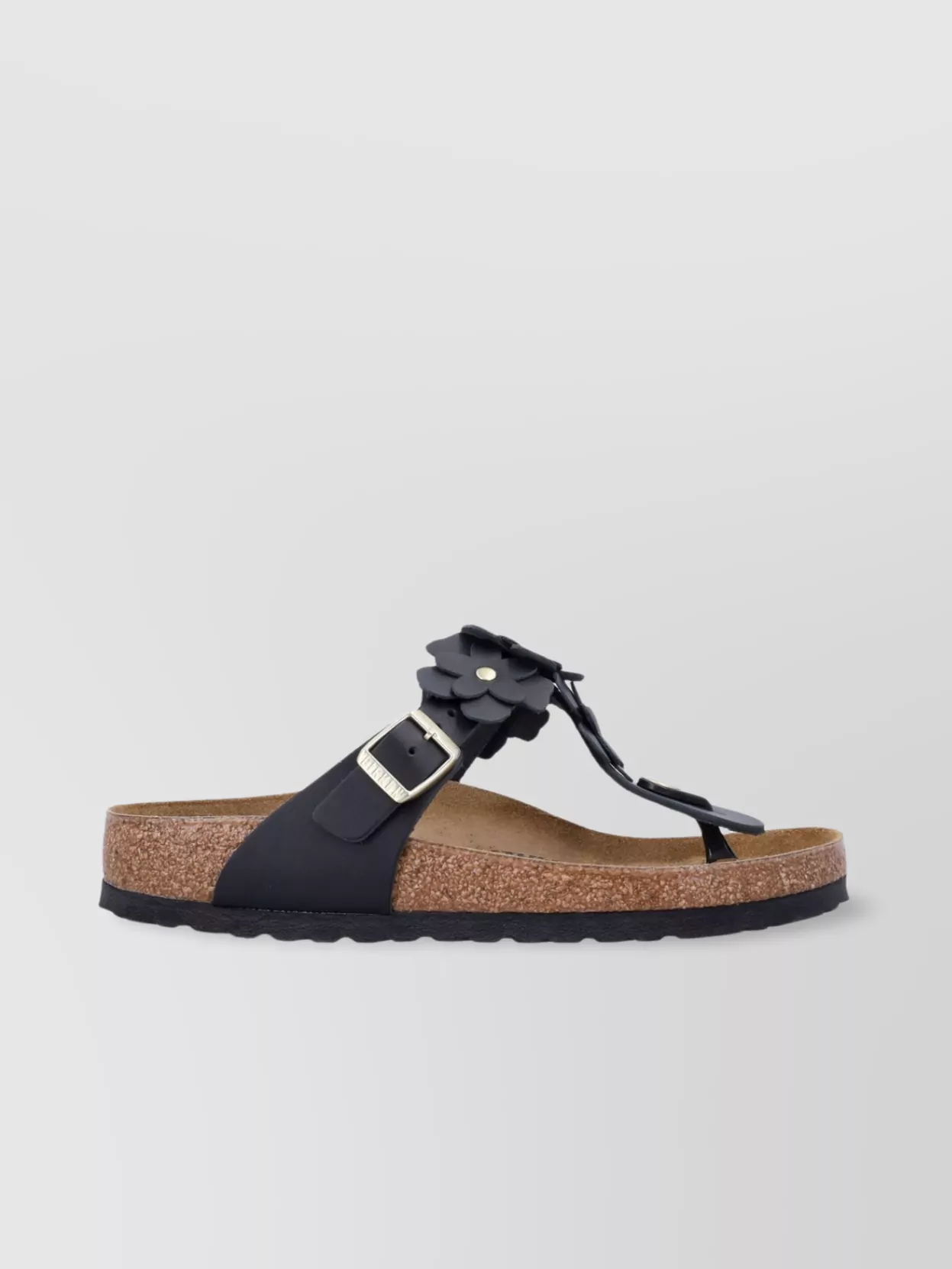Birkenstock Flower Cork Sole Buckle Sandals