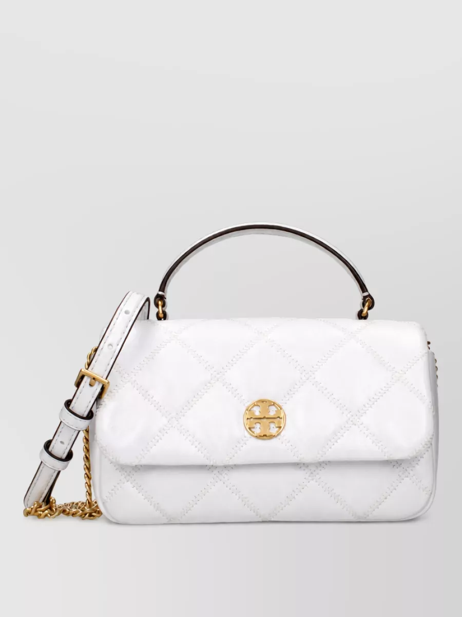 Tory Burch willa leather clutch bag