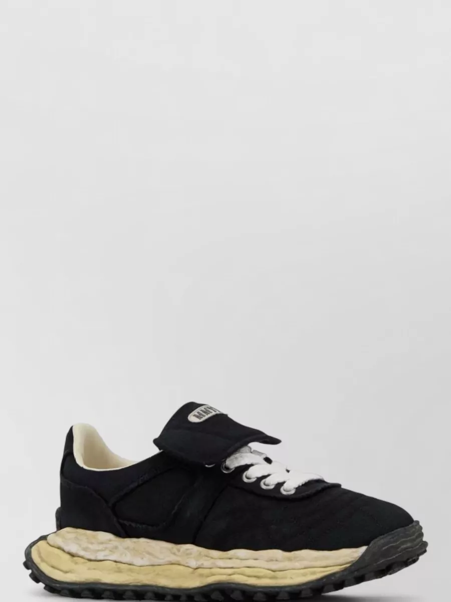 Maison Mihara Yasuhiro fabric low-top sneakers