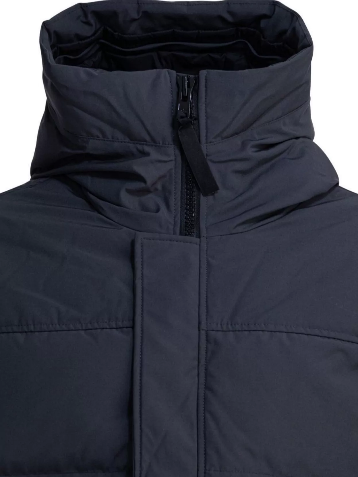 Canada Goose High Collar Hooded Long Sleeve Down Jacket