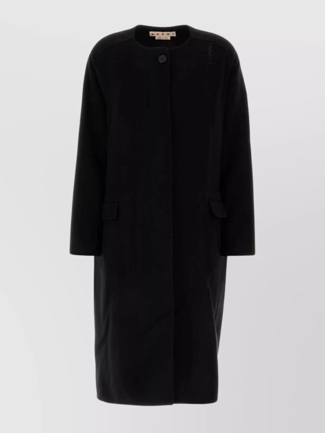 Marni Logo-embroidered Coat