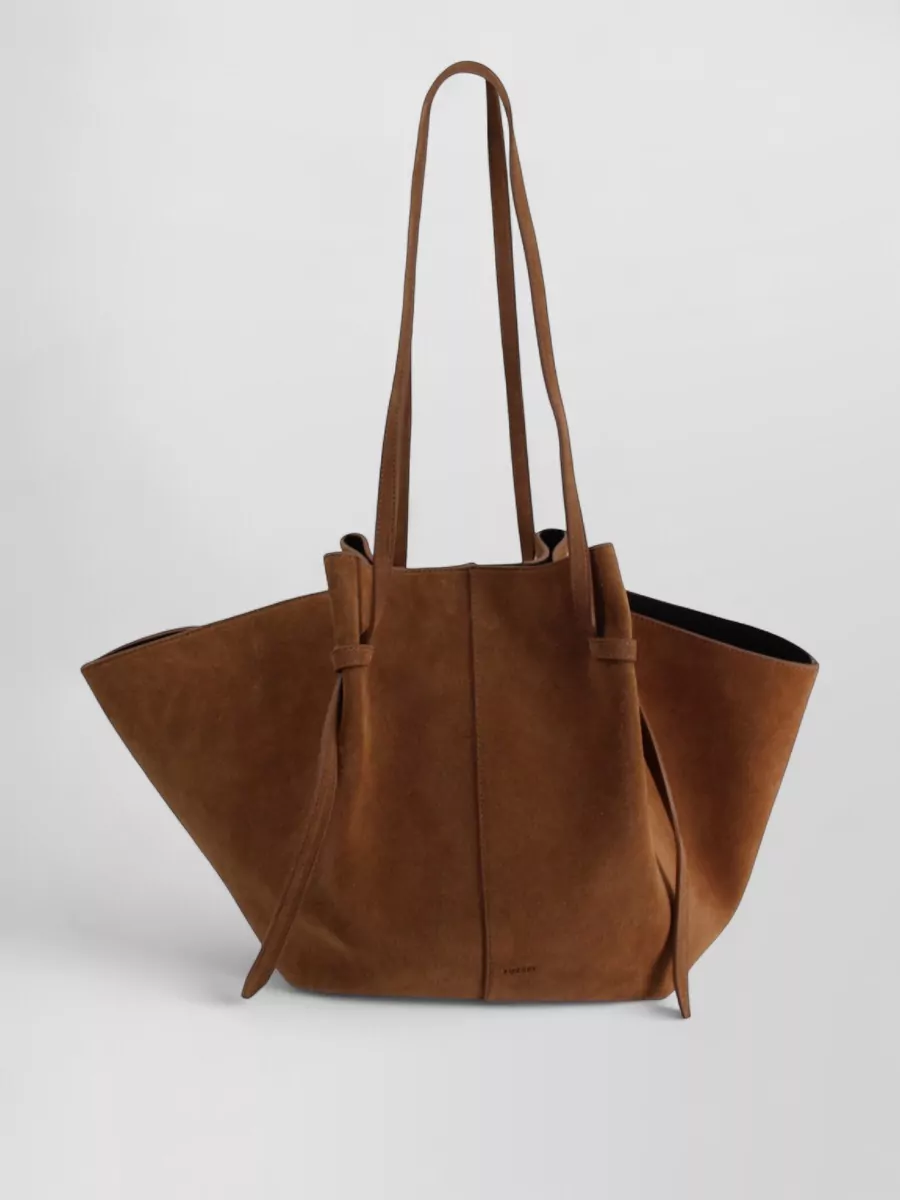 Yuzefi Mochi Large Suede Leather Tote Bag