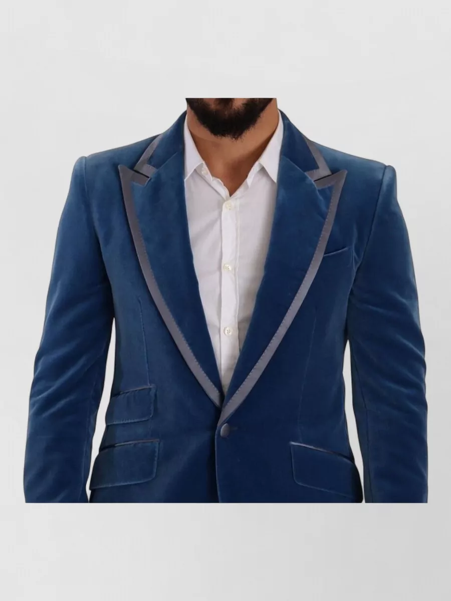 Dolce&Gabbana Velvet Slim-Fit Two-Piece Tuxedo