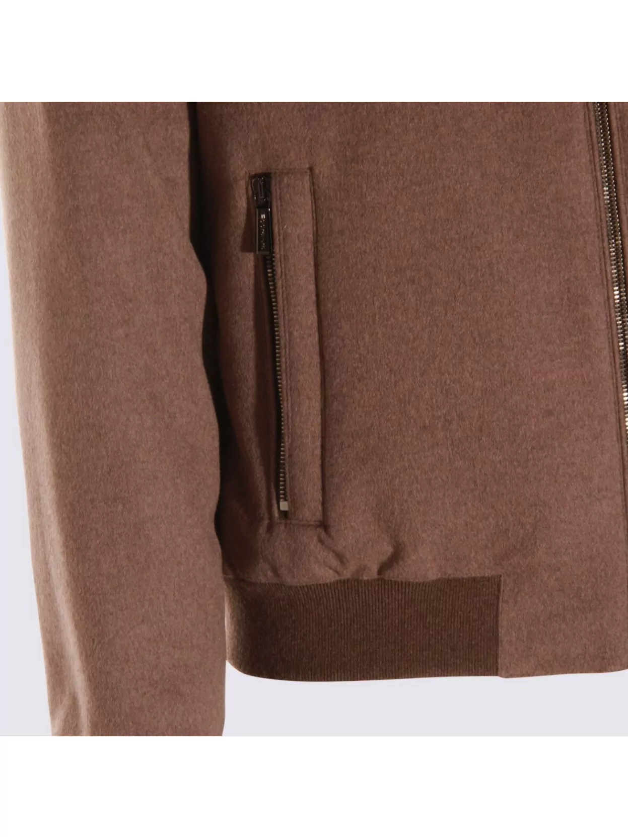 Moorer Hooded Down Jacket With Ribbed Cuffs And Hem