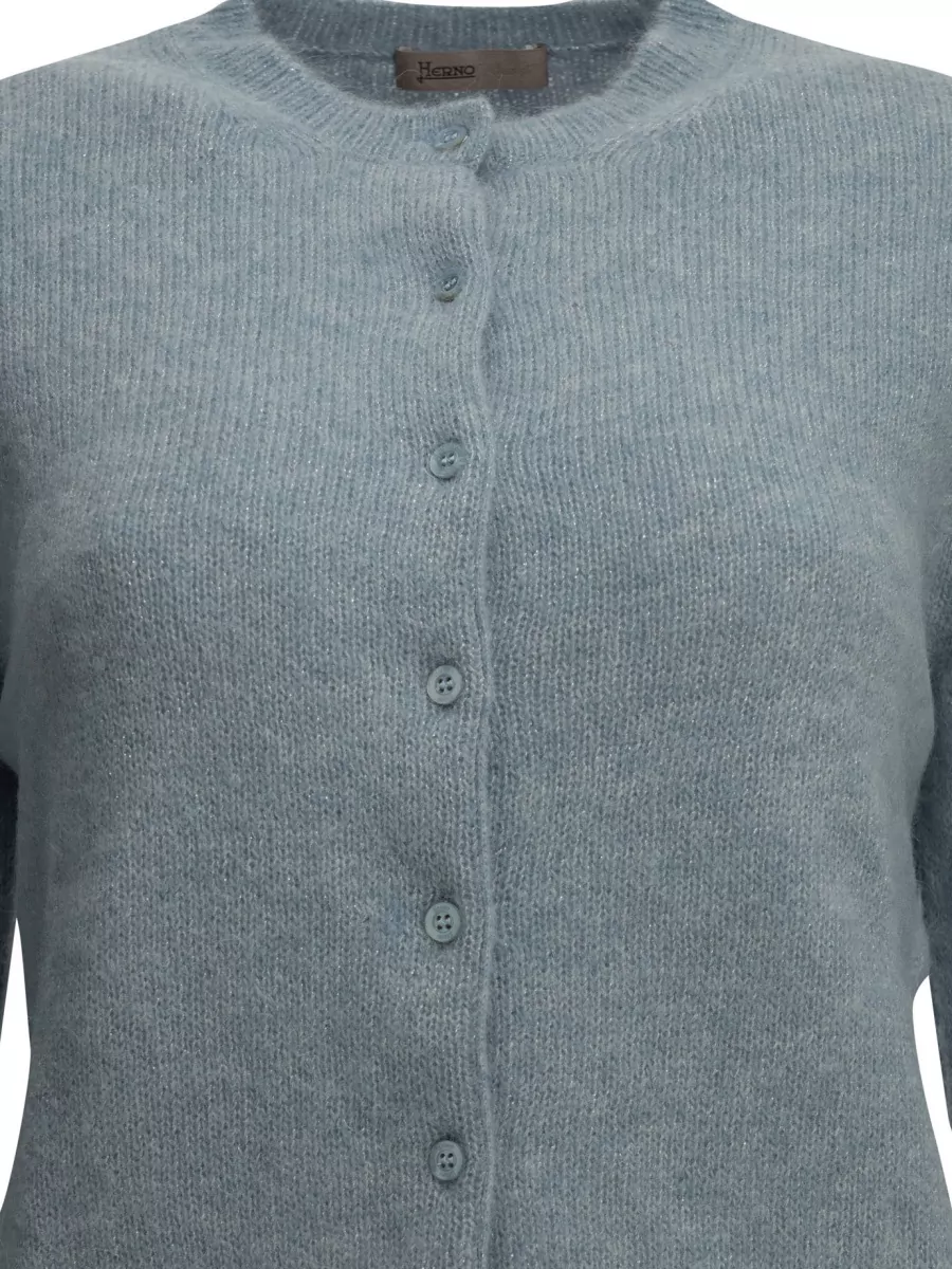 Herno Alpaca Blend Cardigan