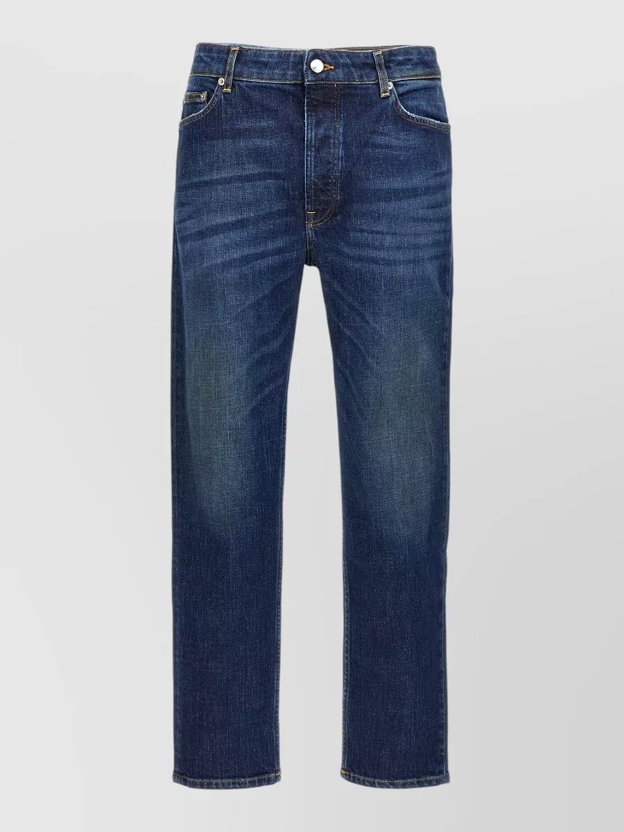 Department 5 denim straight-leg jeans