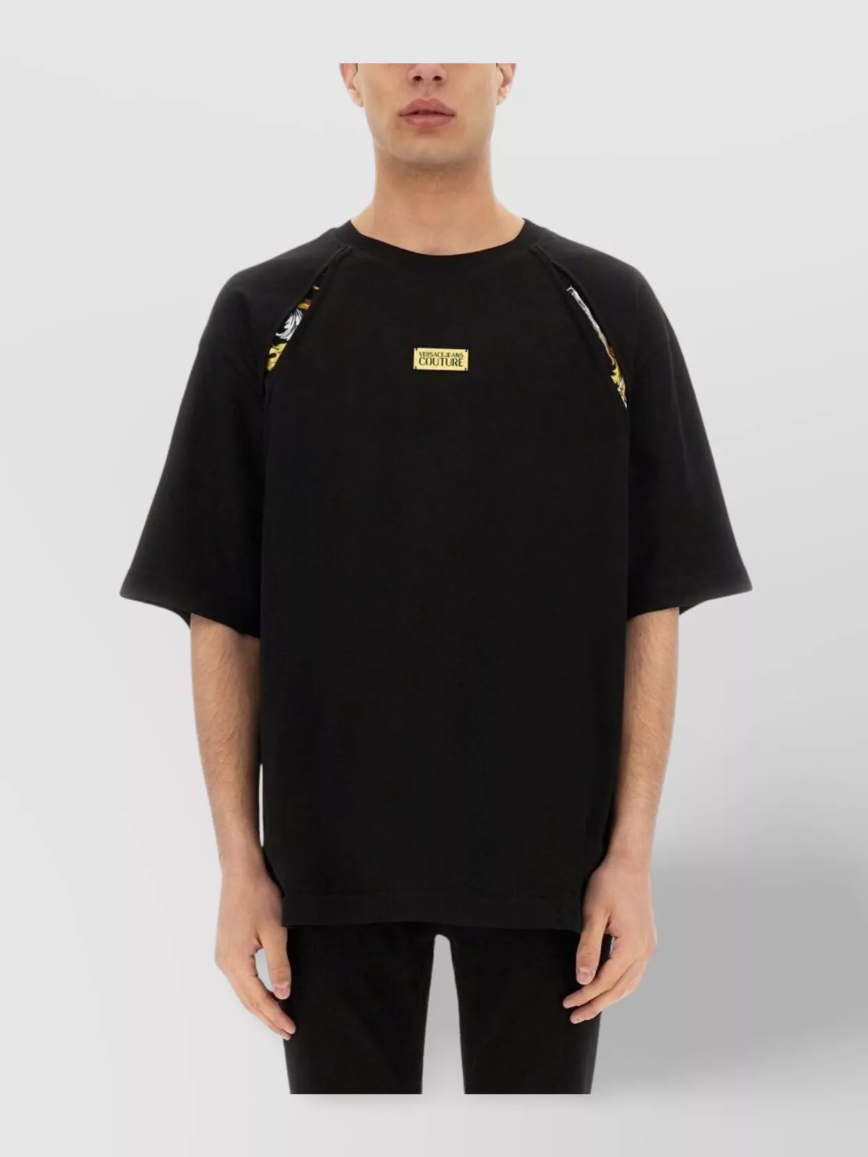 Versace Jeans Couture T-Shirt Baroque Outline Inserts