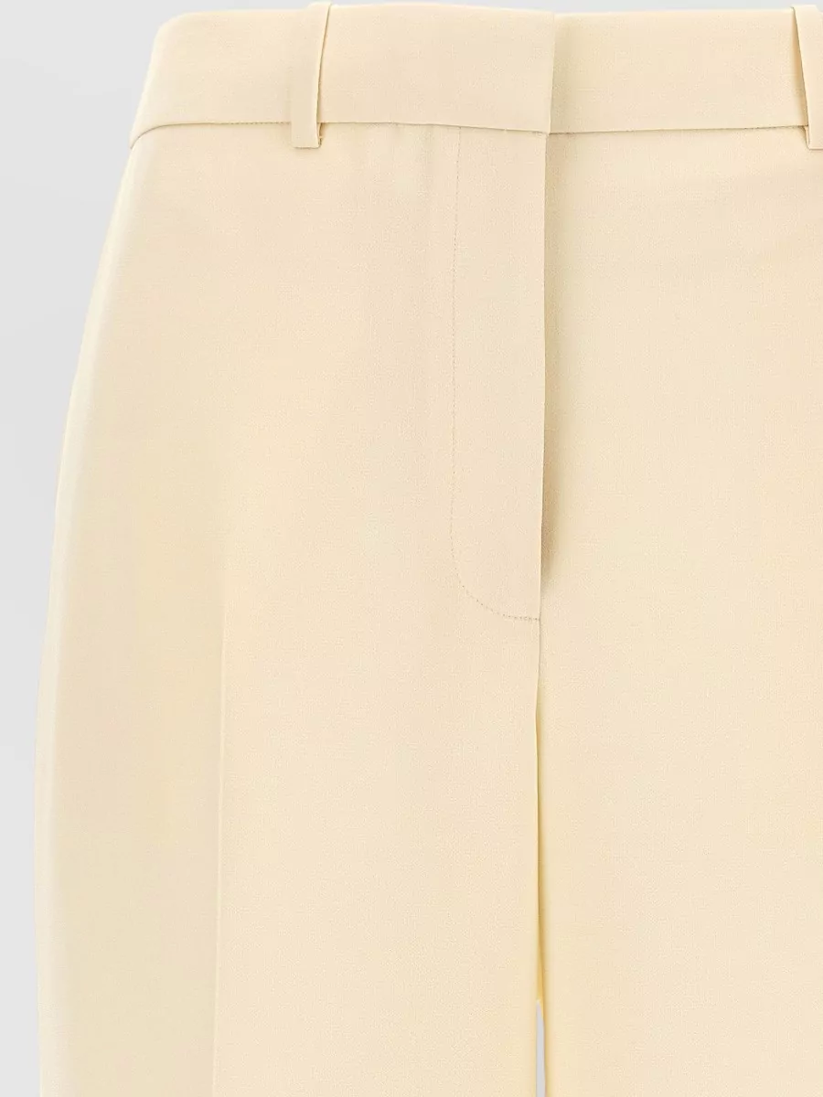 Tory Burch Cropped Wide-Leg Trousers